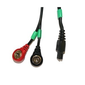 Kabel za Compex elektrostimulatorje na gumb