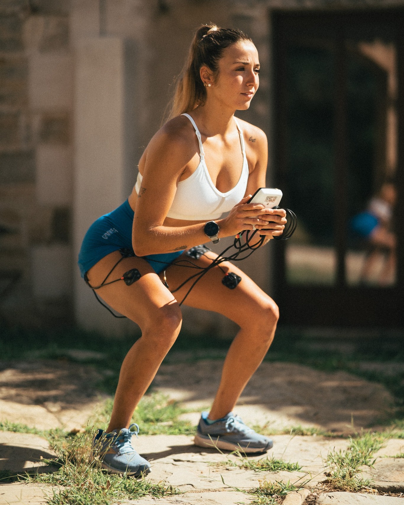 Compex trening stegenskih mišic trening s compexom